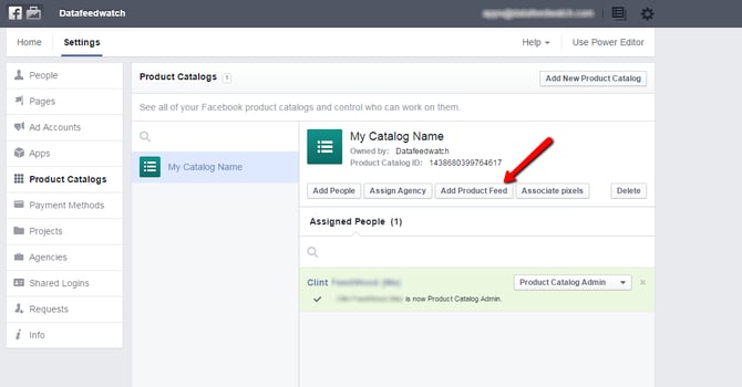 Facebook-Dynamic-Product-Ad-Admin