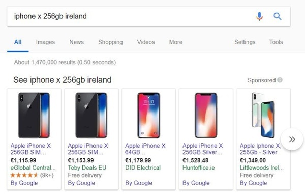 google_merchant_promotion_Iphone_anzeigen
